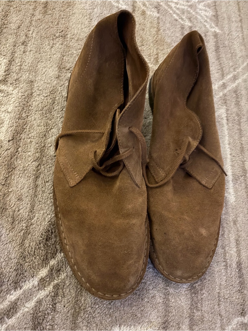 J. Crew Brown Suede Chukka Boots